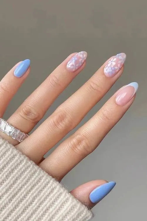 classy spring nails