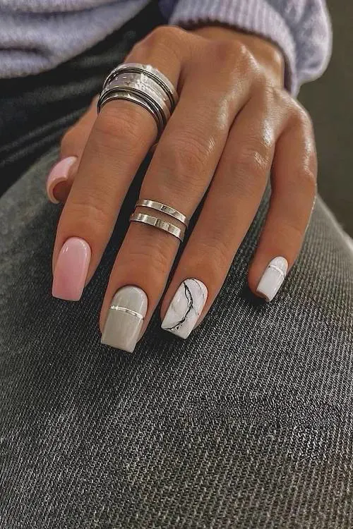 classy spring nails