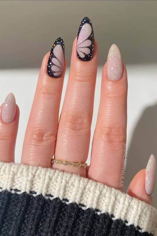 classy spring nails
