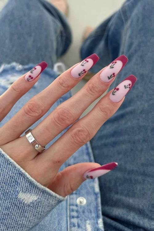 classy spring nails
