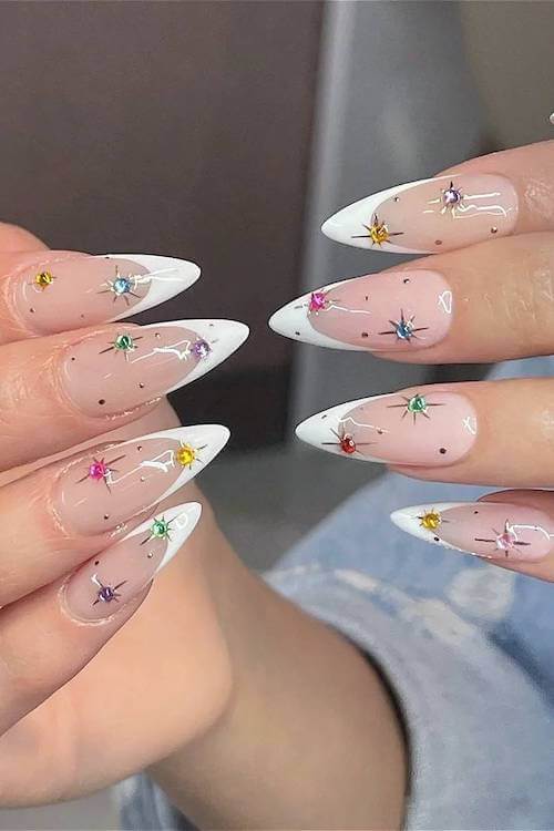 classy spring nails