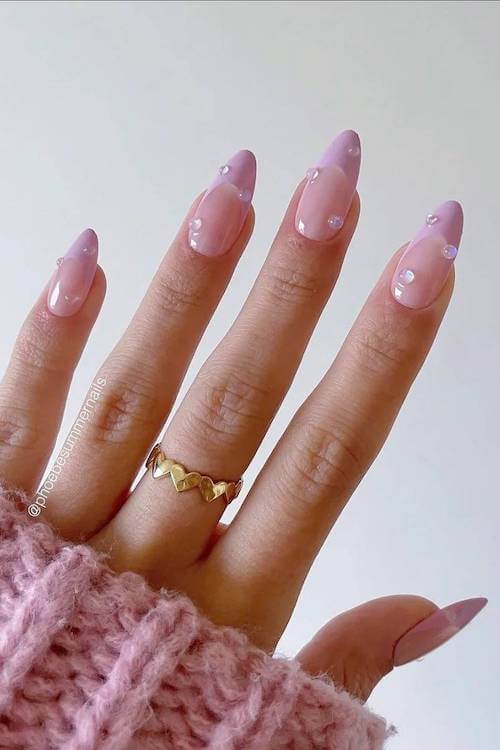classy spring nails