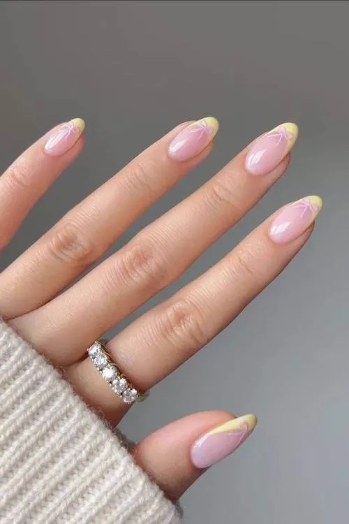 classy spring nails