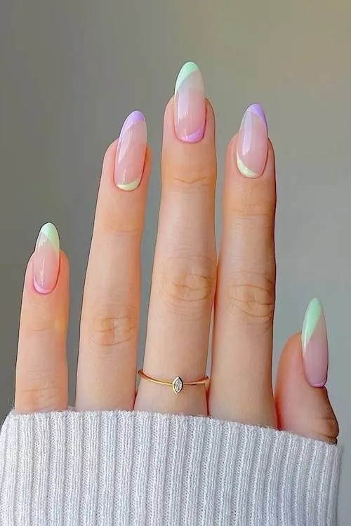 classy spring nails