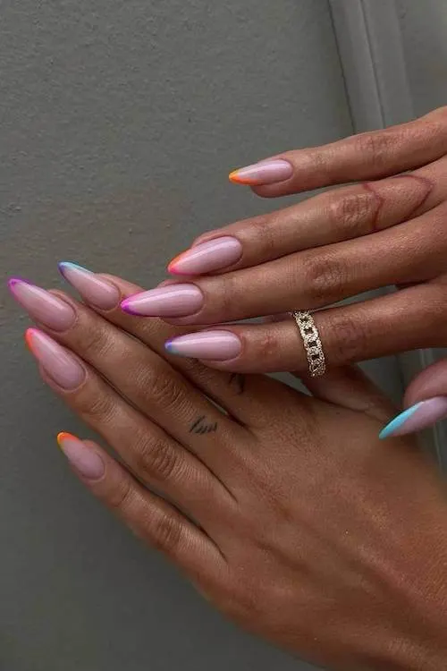 classy spring nails