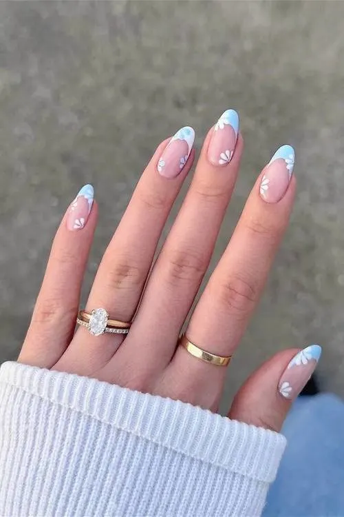 classy spring nails