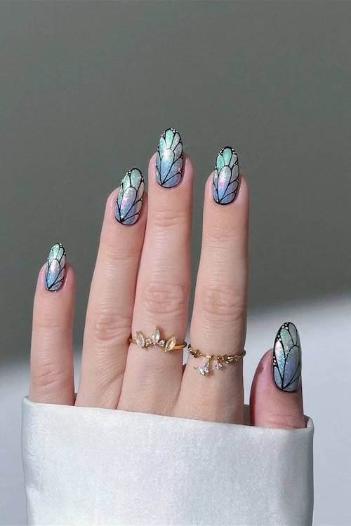 classy spring nails
