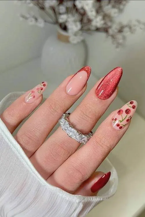 classy spring nails