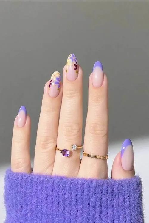 classy spring nails