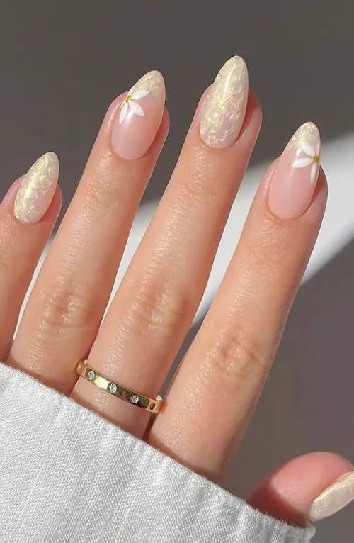 classy spring nails