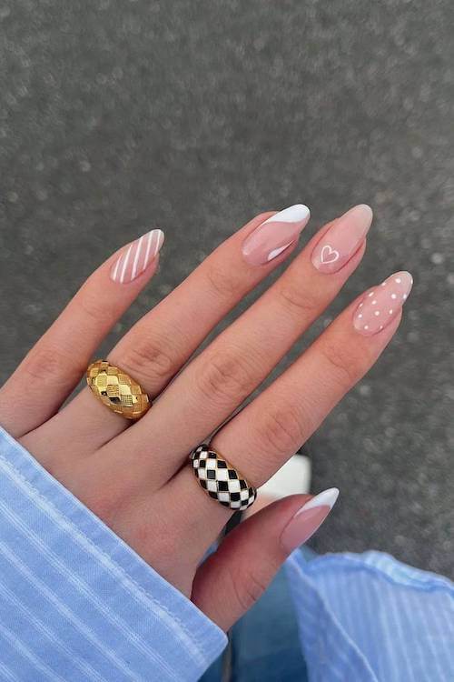 classy spring nails