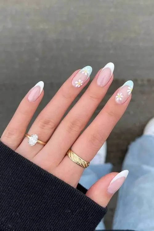 classy spring nails