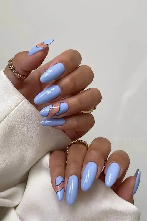 classy spring nails