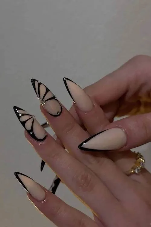 classy spring nails