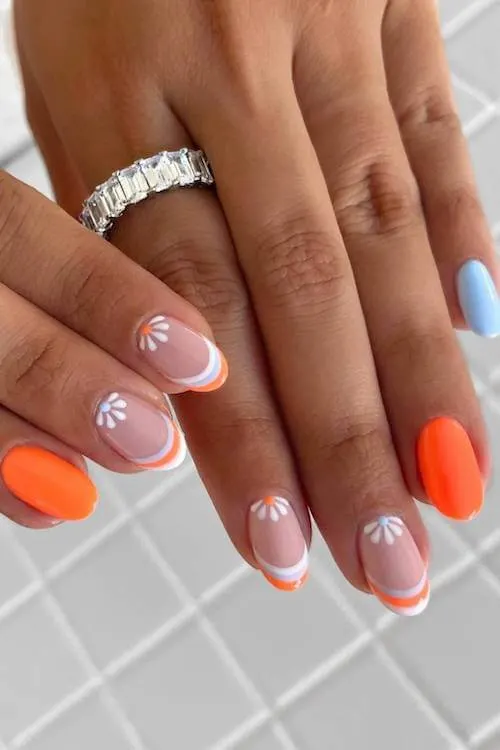 classy summer nails