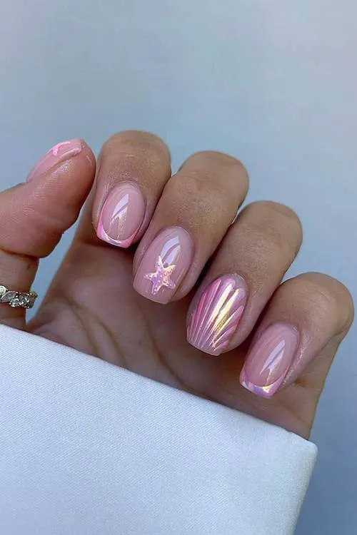 classy summer nails