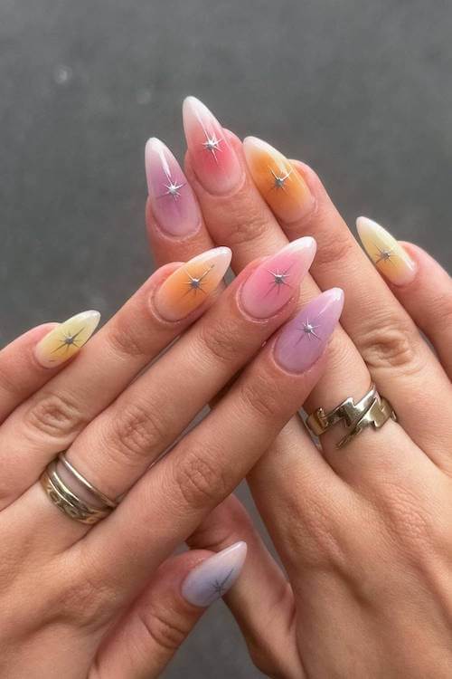 classy summer nails