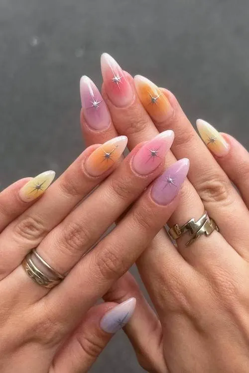 classy summer nails