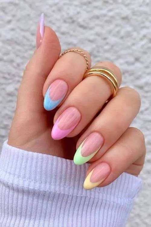 classy summer nails