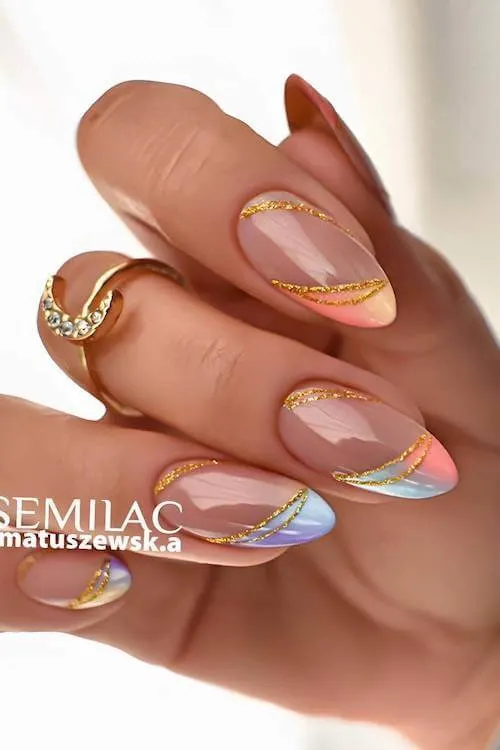 classy summer nails