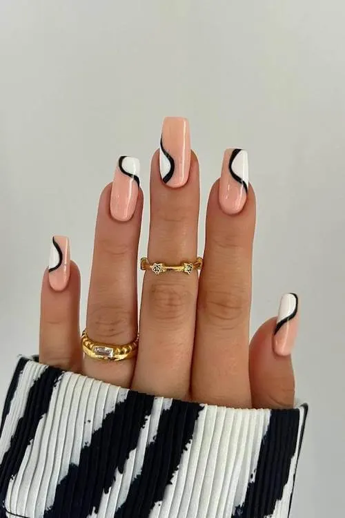 classy summer nails