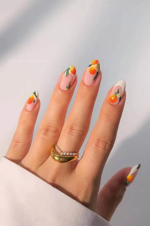 classy summer nails
