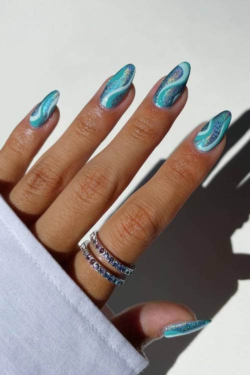 classy summer nails