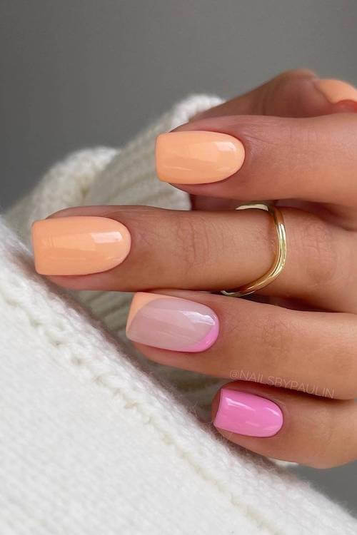 classy summer nails
