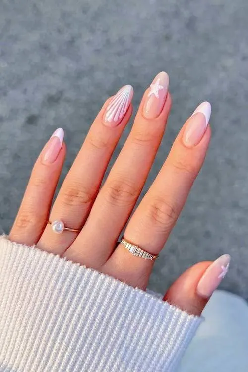 classy summer nails