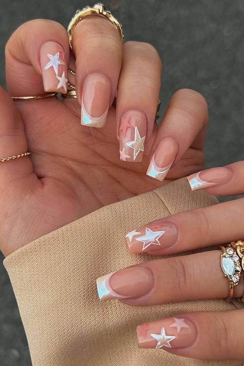 classy summer nails