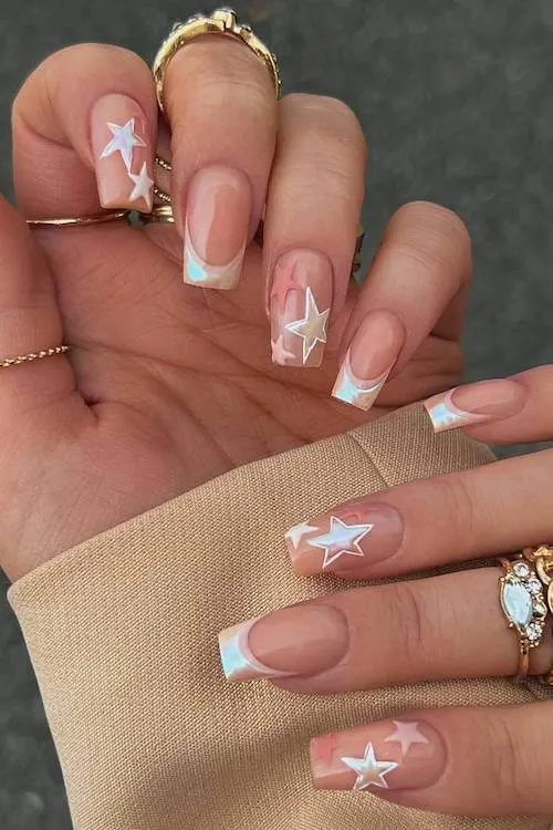classy summer nails