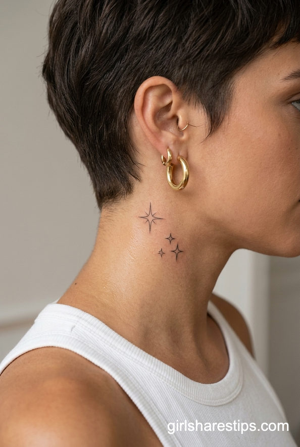 Minimalist Star Tattoo