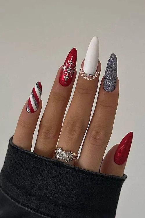 classy winter nails