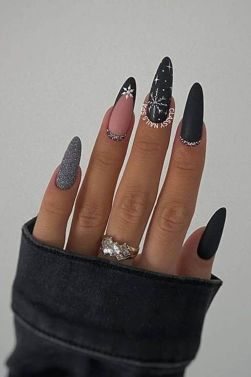 classy winter nails