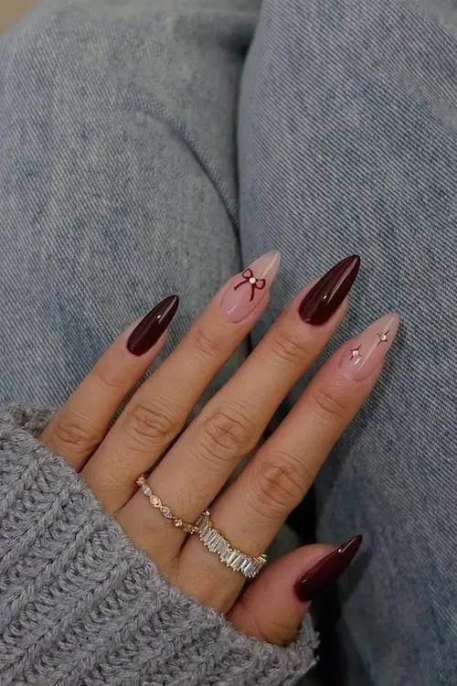 classy winter nails