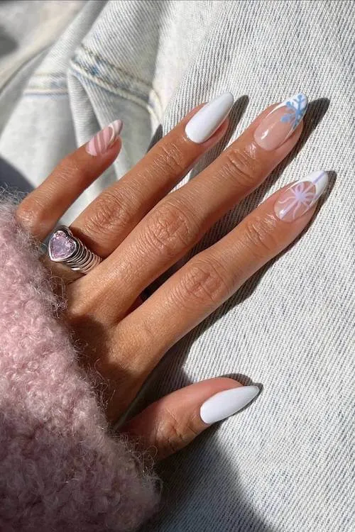 classy winter nails