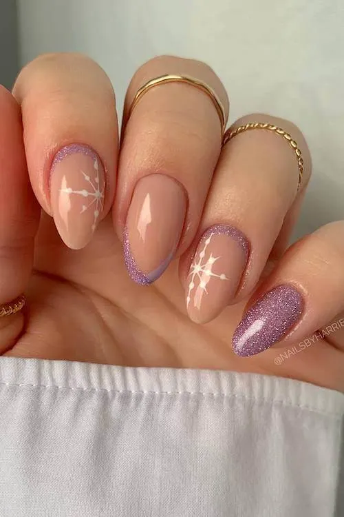 classy winter nails