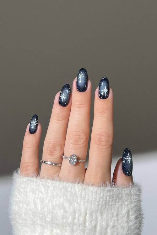 classy winter nails