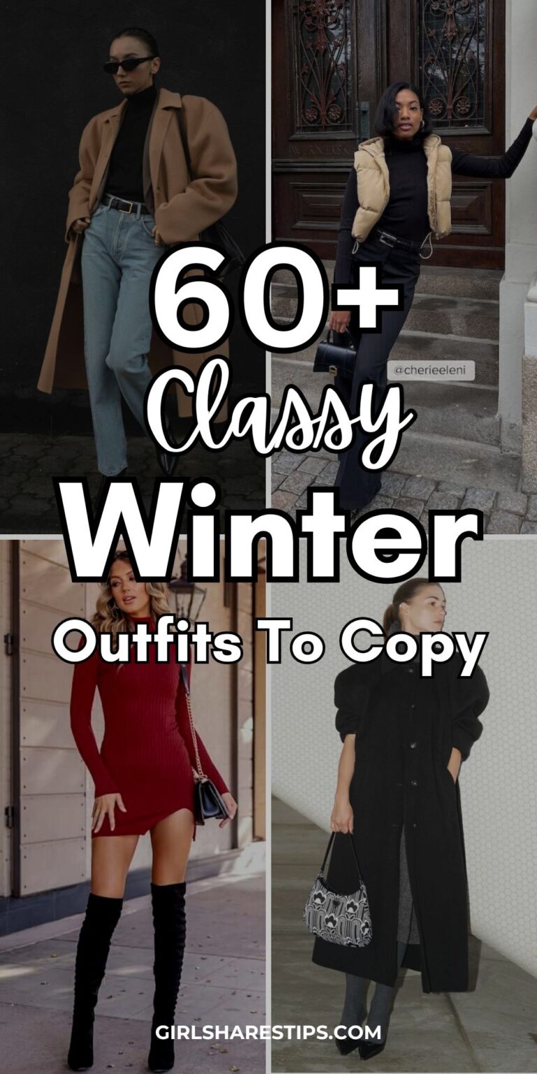 60 Classy Winter Outfits 2024 For A Cozy Chic Winter Look Girl 60-classy-winter-outfits-2024-for-a-cozy-chic-winter-look-girl
