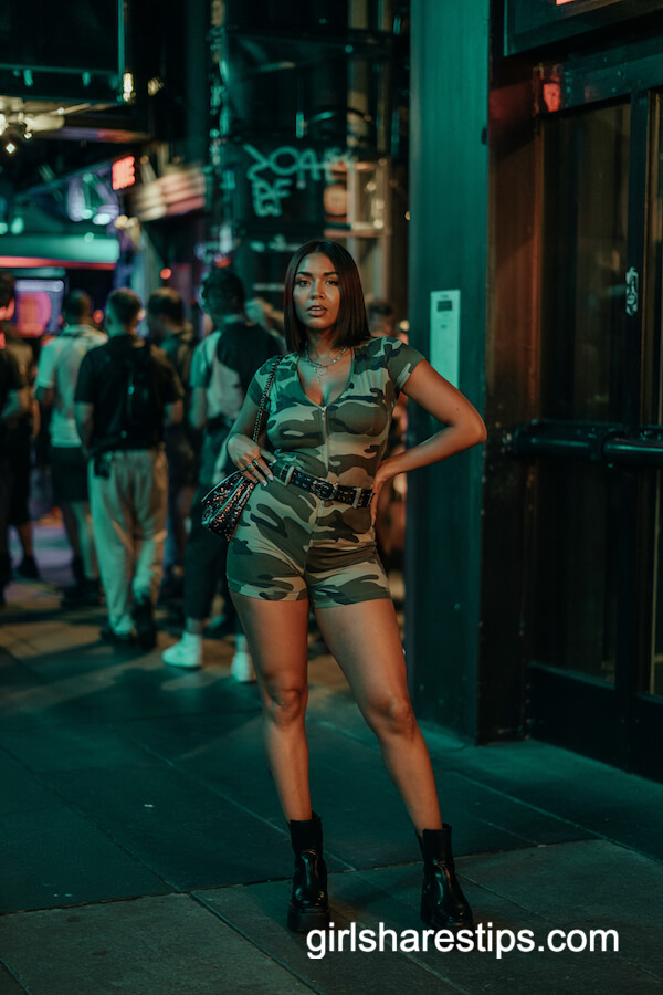 Camo Romper with Chunky Black Boots