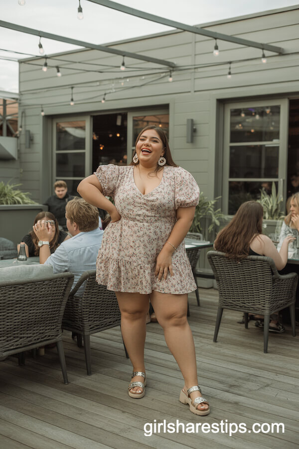 Floral Print Mini Dress