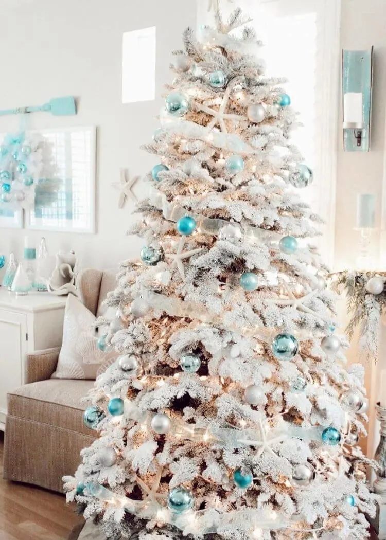 coastal christmas tree ideas