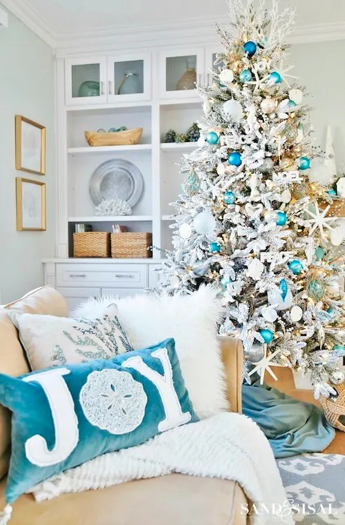 coastal christmas tree ideas