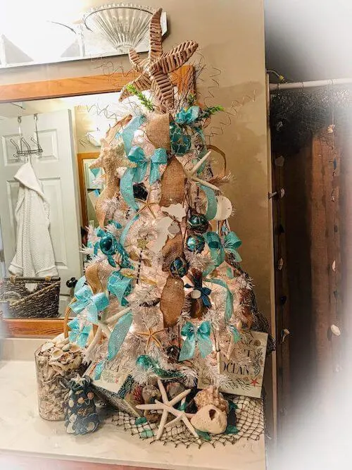 tropical christmas tree decorations