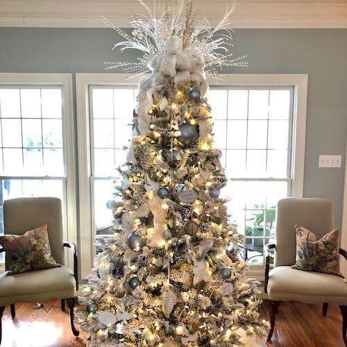 coastal christmas tree ideas