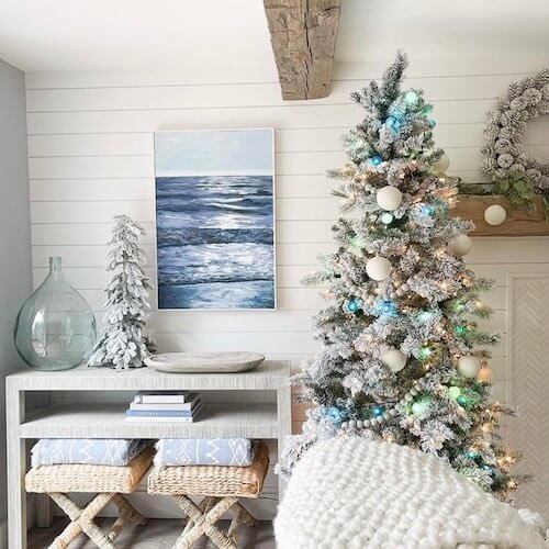 coastal christmas tree ideas