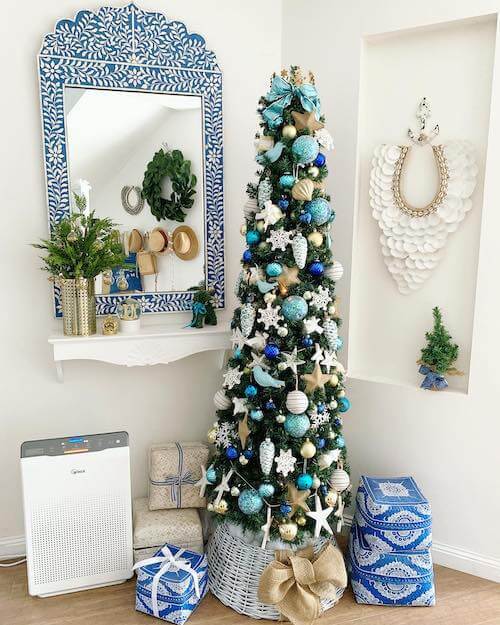 coastal christmas tree ideas