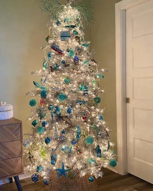 coastal christmas tree ideas