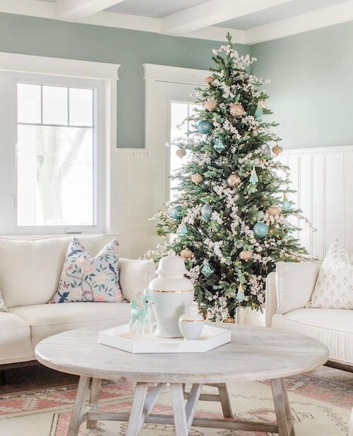 coastal christmas tree ideas