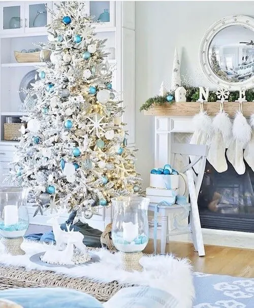 coastal christmas tree ideas